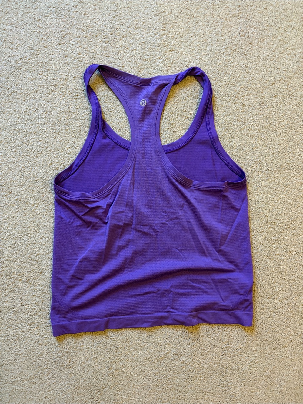 Lululemon Purple Racerback Performance Tank - Picture 2 of 2